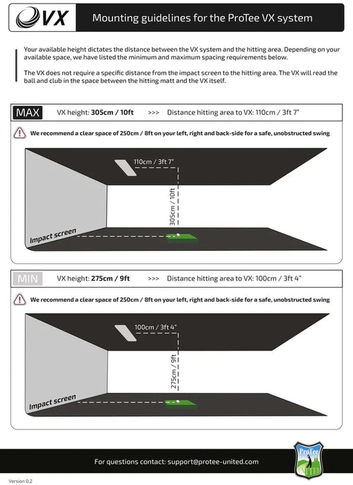 ProTee VX Launch Monitor